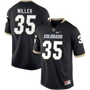 Brandon Miller Colorado Buffaloes Nike NIL Replica Football Jersey - Black