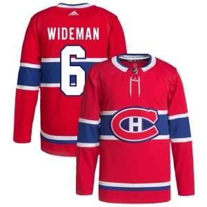 Chris Wideman Montreal Canadiens adidas Home Primegreen Authentic Pro Jersey - Red