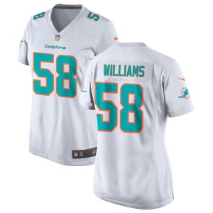 Connor Williams Miami Dolphins Nike Women's Jersey - White
