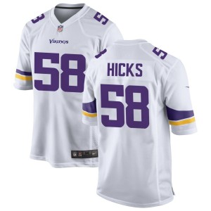 Jordan Hicks Minnesota Vikings Nike Game Jersey - White