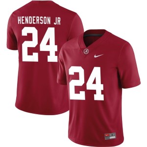 Emmanuel Henderson Jr Alabama Crimson Tide Nike NIL Replica Football Jersey - Crimson