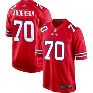 Alec Anderson Buffalo Bills Nike Alternate Game Jersey - Red