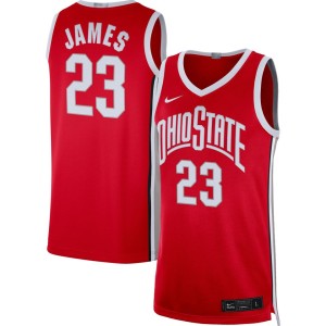 LeBron James Ohio State Buckeyes Nike Alumni Player Limited Basketball Jersey - Scarlet