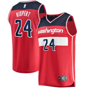 Corey Kispert Washington Wizards Fanatics Branded 2021/22 Fast Break Replica Jersey - Icon Edition - Red