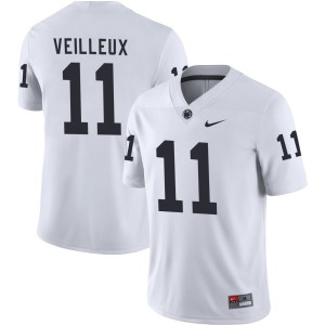 Christian Veilleux Penn State Nittany Lions Nike NIL Replica Football Jersey - White