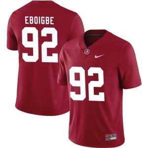Justin Eboigbe Alabama Crimson Tide Nike NIL Replica Football Jersey - Crimson
