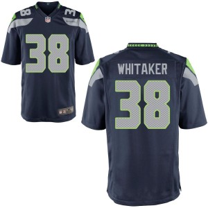 Andrew Whitaker Seattle Seahawks Nike Youth Game Jersey - College Navy