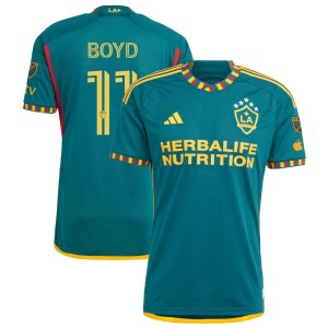 Tyler Boyd LA Galaxy adidas 2023 LA Kit Authentic Jersey - Green