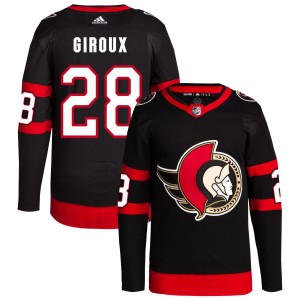 Claude Giroux Ottawa Senators adidas Home Primegreen Authentic Pro Jersey - Black