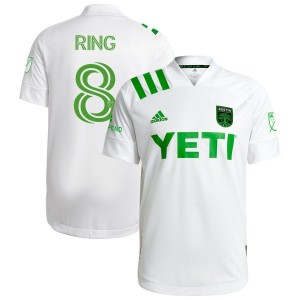 Alex Ring Austin FC adidas 2021 Secondary Legends Authentic Jersey - White