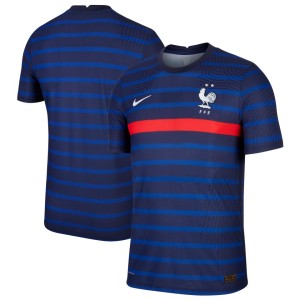 France National Team Nike 2020/21 Home Vapor Match Authentic Jersey - Black