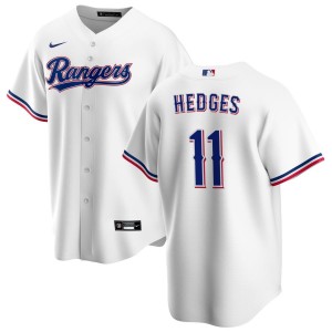 Austin Hedges Texas Rangers Nike Home Replica Jersey - White