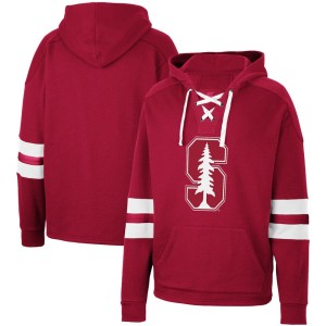 Stanford Cardinal Colosseum Lace-Up 4.0 Pullover Hoodie - Cardinal