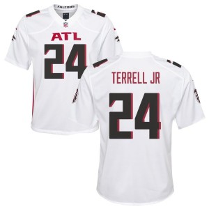 A.J. Terrell Jr Nike Atlanta Falcons Youth Game Jersey - White