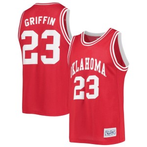 Blake Griffin Oklahoma Sooners Original Retro Brand Commemorative Classic Basketball Jersey - Crimson