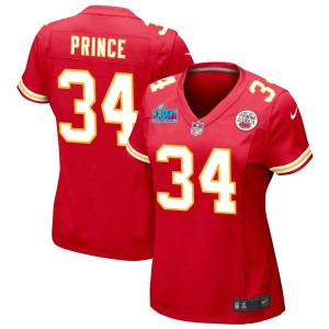 Deneric Prince Kansas City Chiefs Nike Women's Super Bowl LVII Game Jersey - Red