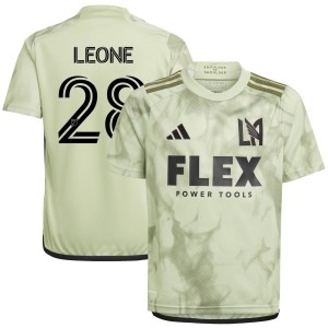 Tony Leone LAFC adidas Youth 2023 Smokescreen Replica Jersey - Green