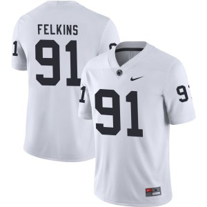 Alex Felkins Penn State Nittany Lions Nike NIL Replica Football Jersey - White
