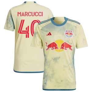 AJ Marcucci New York Red Bulls adidas 2023 Daniel Patrick Kit Replica Jersey - Yellow