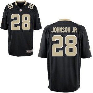 Lonnie Johnson Jr New Orleans Saints Nike Youth Game Jersey - Black