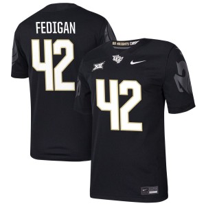 Aidan Fedigan  UCF Knights Nike NIL Football Game Jersey - Black