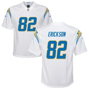 Alex Erickson Los Angeles Chargers Nike Youth Game Jersey - White