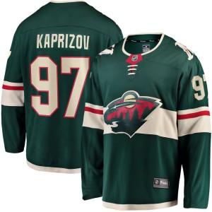 Kirill Kaprizov Minnesota Wild Fanatics Branded Home Breakaway Replica Jersey - Green