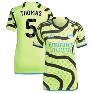 Thomas Partey Thomas  Arsenal adidas Women's 2023/24 Away Replica Jersey - Yellow
