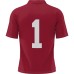#1 Alabama Crimson Tide ProSphere Youth Football Jersey - Crimson