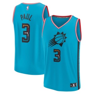 Chris Paul Phoenix Suns Fanatics Branded Youth 2022/23 Fastbreak Jersey - City Edition - Turquoise