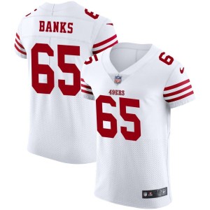 Aaron Banks San Francisco 49ers Nike Vapor Elite Jersey - White