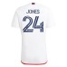 DeJuan Jones New England Revolution adidas 2023 Defiance Replica Jersey - White