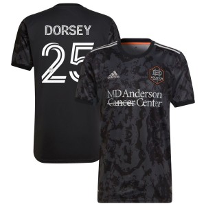 Griffin Dorsey Houston Dynamo FC adidas 2022 The Bayou City Jersey Replica Jersey - Black