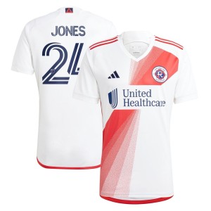 DeJuan Jones New England Revolution adidas 2023 Defiance Replica Jersey - White