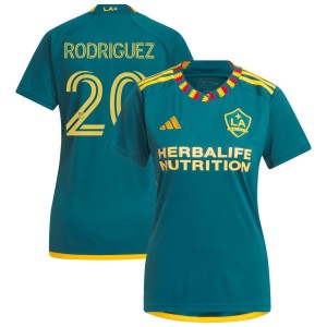 Memo Rodriguez LA Galaxy adidas Women's 2023 LA Kit Replica Jersey - Green