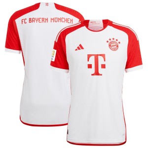Bayern Munich adidas 2023/24 Home Patch Authentic Jersey - White