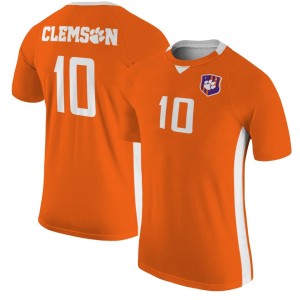 #10 Clemson Tigers Original Retro Brand Soccer Jersey - Orange