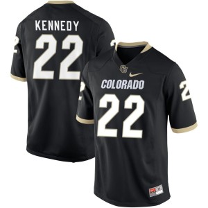 Demouy Kennedy Colorado Buffaloes Nike NIL Replica Football Jersey - Black