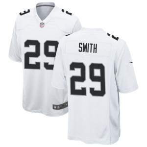 Chris Smith Las Vegas Raiders Nike Game Jersey - White
