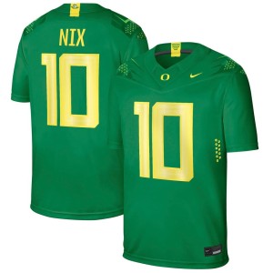 Bo Nix Oregon Ducks Nike NIL Replica Football Jersey - Green
