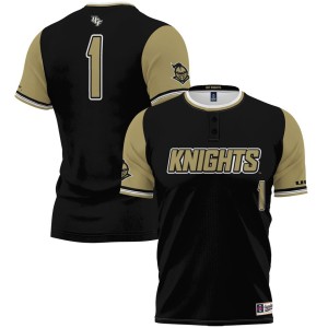 #1 UCF Knights ProSphere Youth Softball Jersey - Black