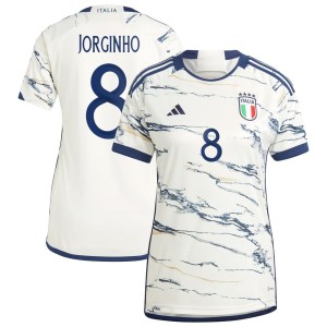 Jorginho Italy National Team adidas Women's 2023 Away Replica Jersey - White