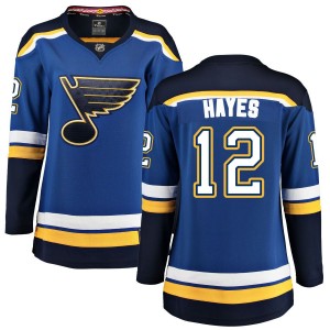 Kevin Hayes St. Louis Blues Fanatics Branded Women's Home Breakaway Jersey - Blue