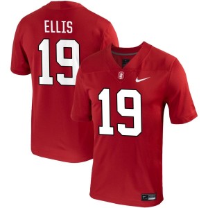 Caleb Ellis Stanford Cardinal Nike NIL Replica Football Jersey - Cardinal