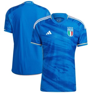 Italy National Team adidas 2023 Home Authentic Jersey - Blue