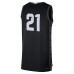 #21 Michigan State Spartans Nike Limited Basketball Jersey - Black