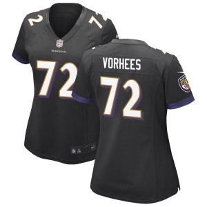 Andrew Vorhees Baltimore Ravens Nike Women's Alternate Game Jersey - Black