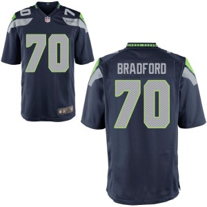 Anthony Bradford Seattle Seahawks Nike Youth Game Jersey - College Navy