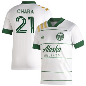 Diego Chara Portland Timbers adidas Youth 2020 Secondary Replica Player Jersey - White