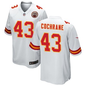 Jack Cochrane Kansas City Chiefs Nike Game Jersey - White